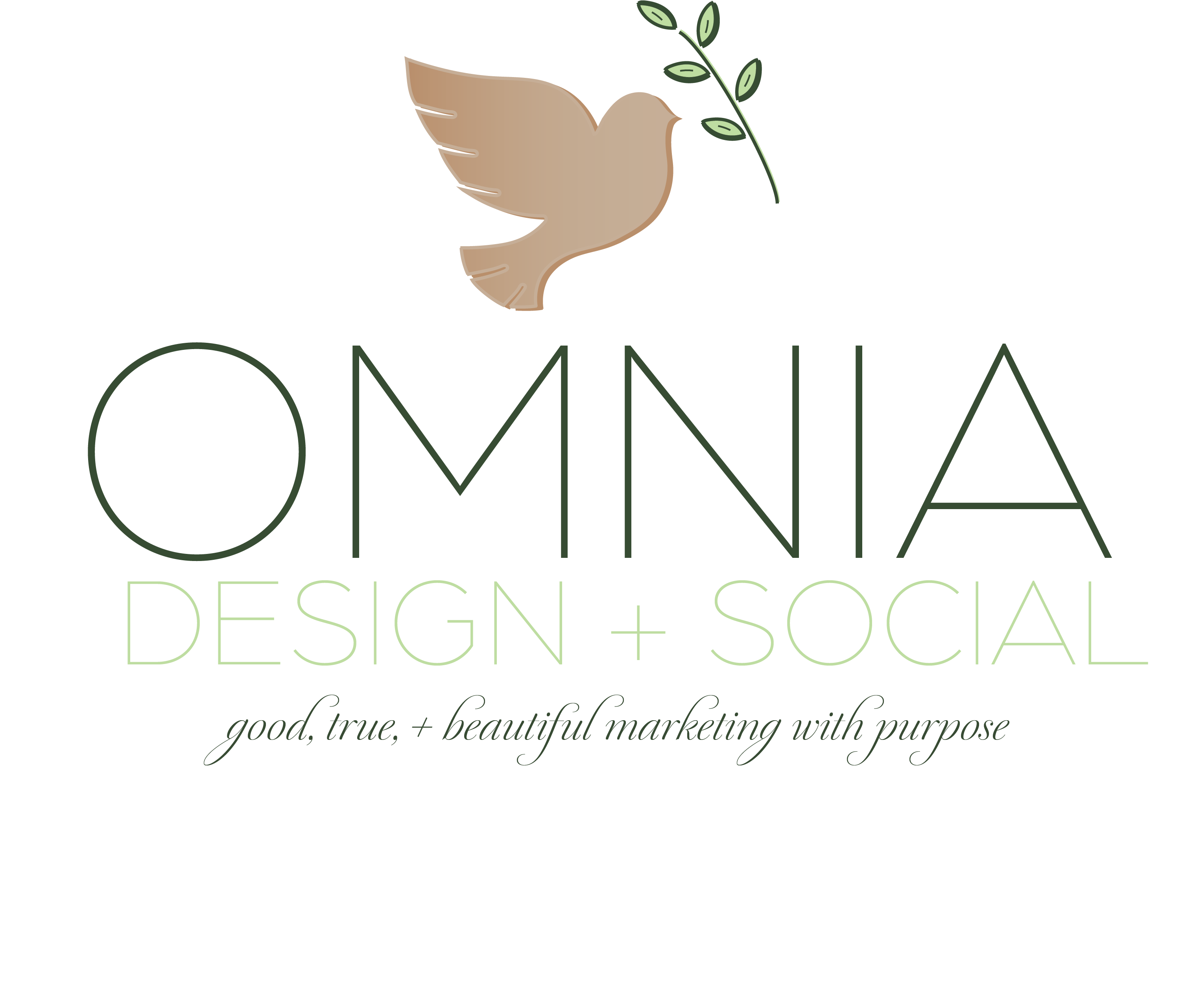 Omnia Design and Social Logo